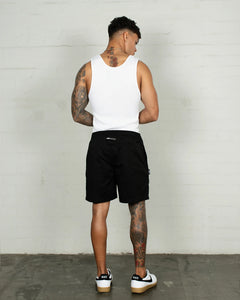 WNDRR - OFFEND BEACH SHORT - BLACK