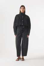 Load image into Gallery viewer, OUTLAND DENIM - FREDDY HIGH BARREL JEAN / VINTAGE BLACK
