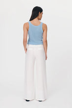 Load image into Gallery viewer, ROWIE - CARLOTTA LINEN WIDE PANT - BONE WHITE
