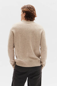 ASSEMBLY - CARSON KNIT - STONE MARLE