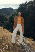 Load image into Gallery viewer, ROWIE - CASPIAN LINEN PANTS - Natural Stripe
