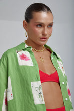 Load image into Gallery viewer, SUMMI SUMMI - BIG SHIRT TARRAGON
