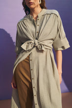 Load image into Gallery viewer, ELK - PORTA DRESS in Olive Stripe
