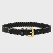 Load image into Gallery viewer, SANCIA - VIANO BELT / black leather
