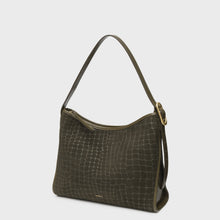 Load image into Gallery viewer, SANICA - THE ALAHNI BAG / olive croc
