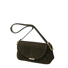Load image into Gallery viewer, SANCIA - THE PAMELA BAG - olive croc
