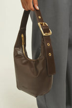 Load image into Gallery viewer, BRIE LEON - EVERYDAY CROISSANT BAG - CHOCOLATE
