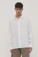Load image into Gallery viewer, ASSEMBLY - EVERYDAY MENS LINEN SHIRT / WHITE
