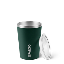 Load image into Gallery viewer, PARGO - 12oz INSULATED COFFEE CUP - FOREST GREEN
