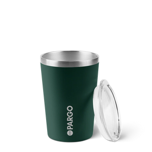 PARGO - 12oz INSULATED COFFEE CUP - FOREST GREEN