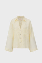 Load image into Gallery viewer, SANCIA - KYLA SHIRT / creme jacquard
