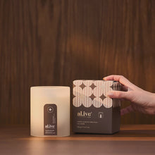 Load image into Gallery viewer, ALIVE - SOY CANDLE VANILLA CREAM TONKA BEAN

