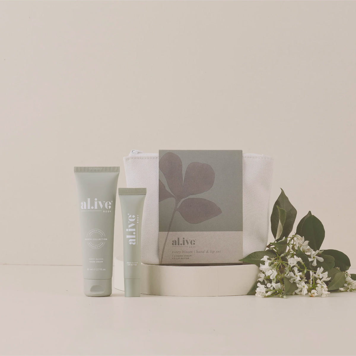ALIVE - HAND & LIP SET IVORY BLOOM – Sabotage Store