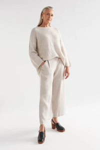 ELK - AGNA SWEATER / ecru