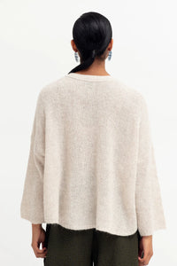 ELK - AGNA SWEATER / ecru