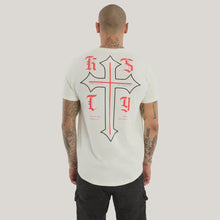 Load image into Gallery viewer, KISS CHACEY - ALMIGHTY DUAL CURVED TEE / tofu
