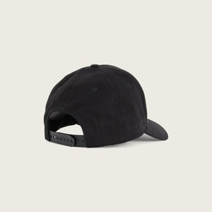 KISS CHACEY - WINSTEAD 5 PANEL CURVED PEAK CAP / BLACK