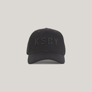 KISS CHACEY - WINSTEAD 5 PANEL CURVED PEAK CAP / BLACK