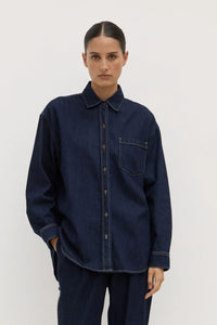 ASSEMBLY - KIERA RECYCLED DENIM L/S SHIRT