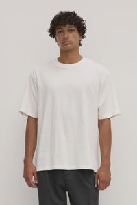 ASSEMBLY - KNOX ORGANIC OVERSIZED TEE - ANTIQUE WHITE