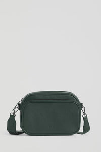 ELK - KASSEL LEATHER CROSSOVER BAG / Milan Green