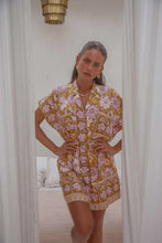 Load image into Gallery viewer, PALM COLLECTIVE - LEILA FLORAL SHIRT DRESS
