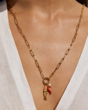 Load image into Gallery viewer, ARMS OF EVE - HOOP CHARM NECKLACE
