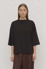Load image into Gallery viewer, ASSEMBLY - MAX COTTON OVERSIZED TEE / black
