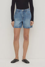 Load image into Gallery viewer, ASSEMBLY - MID RISE VINTAGE DENIM SHORT / classic blue
