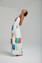 Load image into Gallery viewer, SUMMI SUMMI - STRAPLESS MAXI DRESS in MONTAGE WHITE
