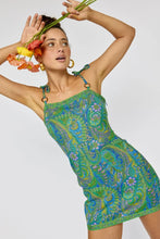 Load image into Gallery viewer, NINE LIVES BAZAAR - SUNNY MINI DRESS - LAGOON
