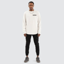 Load image into Gallery viewer, NENA &amp; PASADENA - EPIC DUAL CURVED SWEATER/ GLACIER GREY
