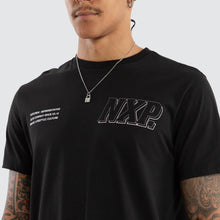 Load image into Gallery viewer, NXP - BURNS DUAL CURVED TEE / jet black
