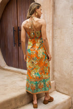 Load image into Gallery viewer, NINE LIVES BAZAAR - CARMEN MIDI DRESS / Tango

