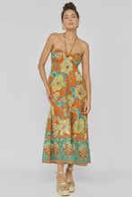 Load image into Gallery viewer, NINE LIVES BAZAAR - CARMEN MIDI DRESS / Tango
