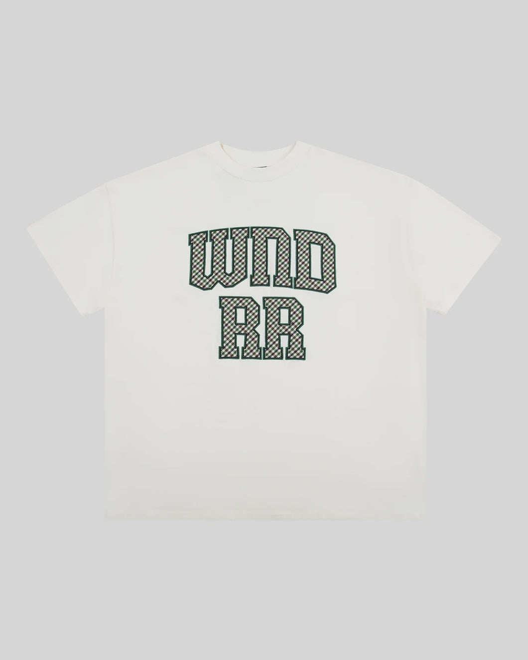 WNDRR - OVERHEAD HEAVY WEIGHT TEE / off white