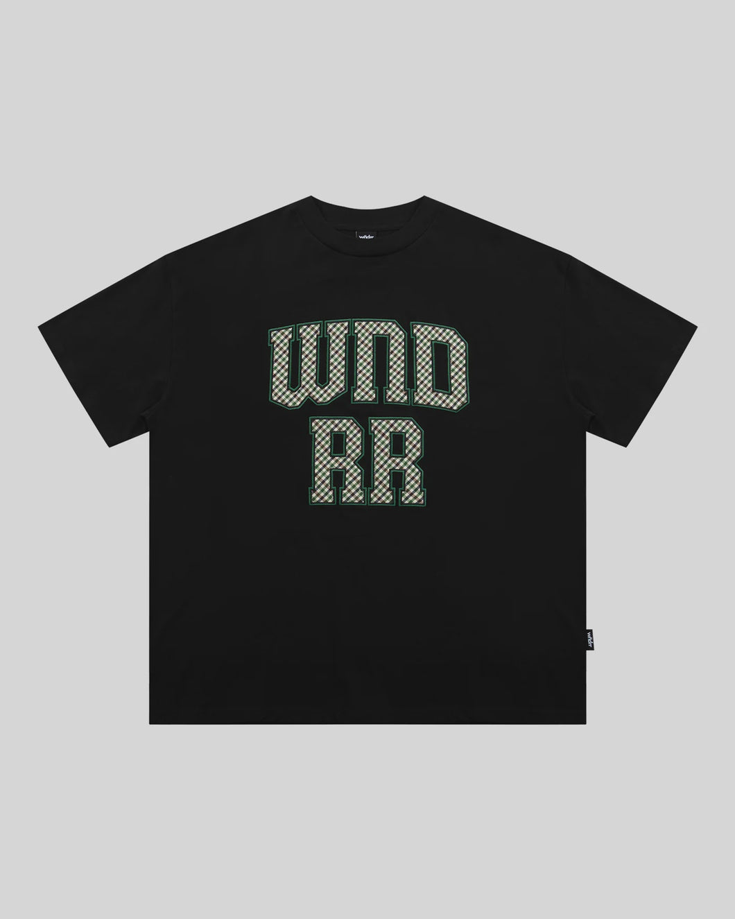 WNDRR - OVERHEAD HEAVY WEIGHT TEE / black