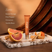 Load image into Gallery viewer, ALIVE - TINTED LIP BUTTER ORNAMENT /cinnamon &amp; citrus
