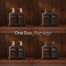 Load image into Gallery viewer, ALIVE - TRANSFORMATIVE BATHROOM  DUO   "XMAS"  EDITON 26 vanilla cream &amp; tonka bean
