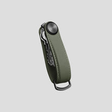 Load image into Gallery viewer, ORBITKEY - PRO KEY ORGANISER - SAFFIANO  LEATHER OLIVE

