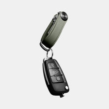 Load image into Gallery viewer, ORBITKEY - PRO KEY ORGANISER - SAFFIANO  LEATHER OLIVE
