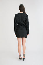Load image into Gallery viewer, PFEIFFER - ZENA TWIST DRESS / BLACK
