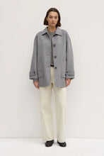 Load image into Gallery viewer, ASSEMBLY - PIERRA WOOL COAT / GREY MARLE
