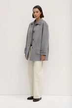 Load image into Gallery viewer, ASSEMBLY - PIERRA WOOL COAT / GREY MARLE
