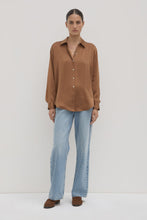 Load image into Gallery viewer, ASSEMBLY - PIPPA SILK L/S SHIRT in Bronze
