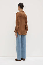 Load image into Gallery viewer, ASSEMBLY - PIPPA SILK L/S SHIRT in Bronze
