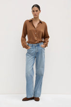 Load image into Gallery viewer, ASSEMBLY - PIPPA SILK L/S SHIRT in Bronze
