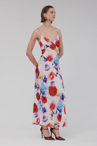 SUBOO - AMIE SLIP MAXI DRESS / floral