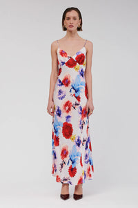 SUBOO - AMIE SLIP MAXI DRESS / floral