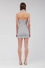 Load image into Gallery viewer, SUBOO - STEVIE DRESS  HALTER / silver
